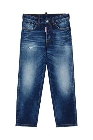 denim cotton jeans DSQUARED KIDS | DQ2241D0AERDQ01